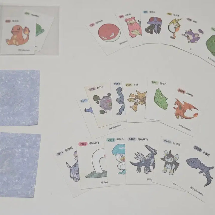 [BUNJANG] Pokemon Sticker Collection Bundle (Dialga Included) / 포켓몬스터 띠부씰 스티커 씰 일괄 판매 (디아루가 포함)