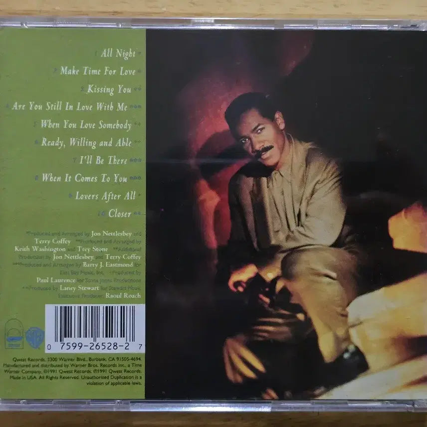[BUNJANG] Keith Washington Make Time For Love US CD / CD 음반 Keith Washington 키스 워싱턴 - Make Time For Love 미국반