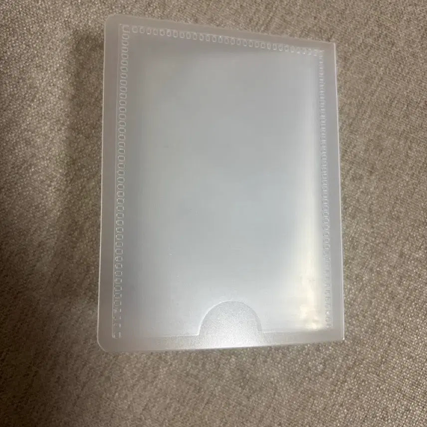 [BUNJANG] Clear Card Binder 1-Pocket / 투명 카드 바인더 1칸