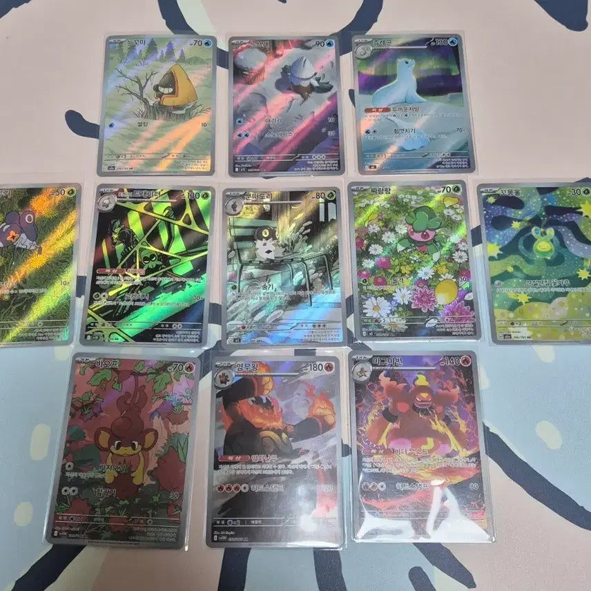 [BUNJANG] Pokemon AR Cards Bundle Set (37 pcs) / 포켓몬 카드 ar 37장 일괄