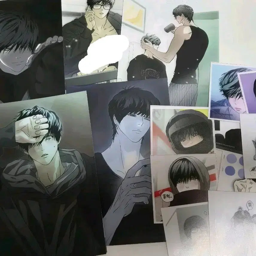 [BUNJANG] Happy Together Lucky Draw Bundle Set Postcard Sticker Set / 일괄) 해투 1만 특전 엽서 스티커 양도 해피투게더 리디 레봄 모펀 투니크 비온 봄툰