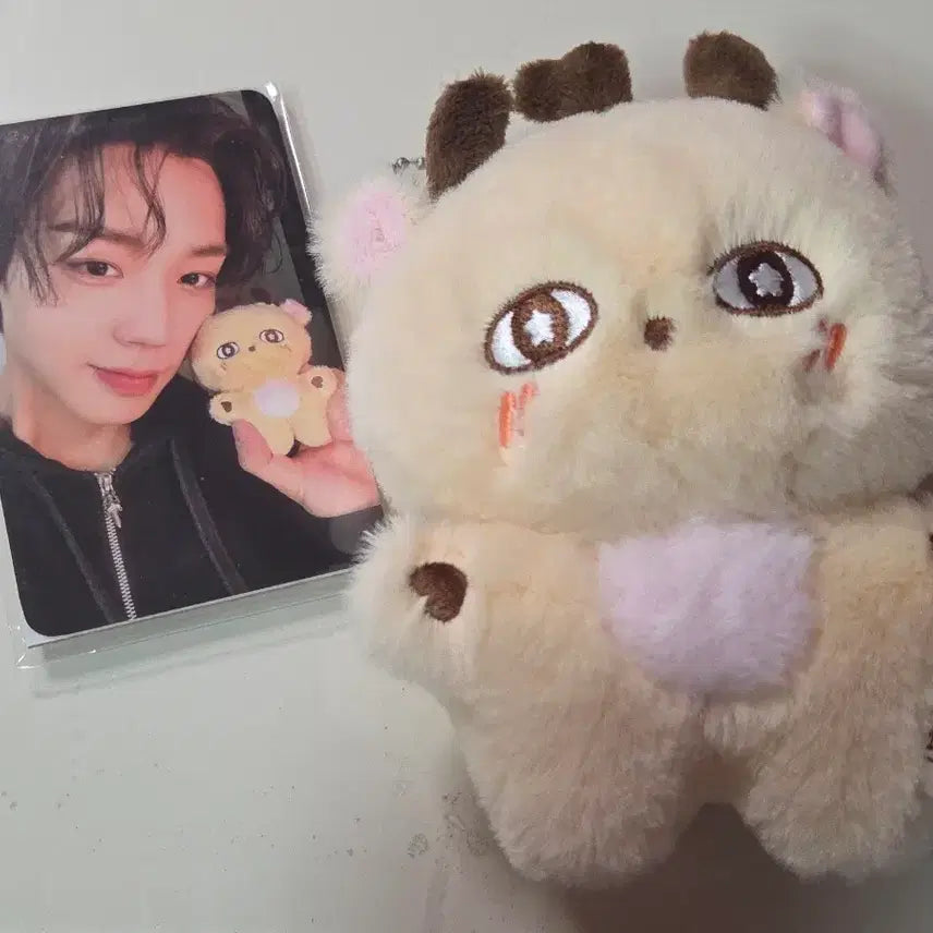 [BUNJANG] Park Ji Hoon So-simi Photocard Keychain / 소심이 박지훈 포카 키링 읻형