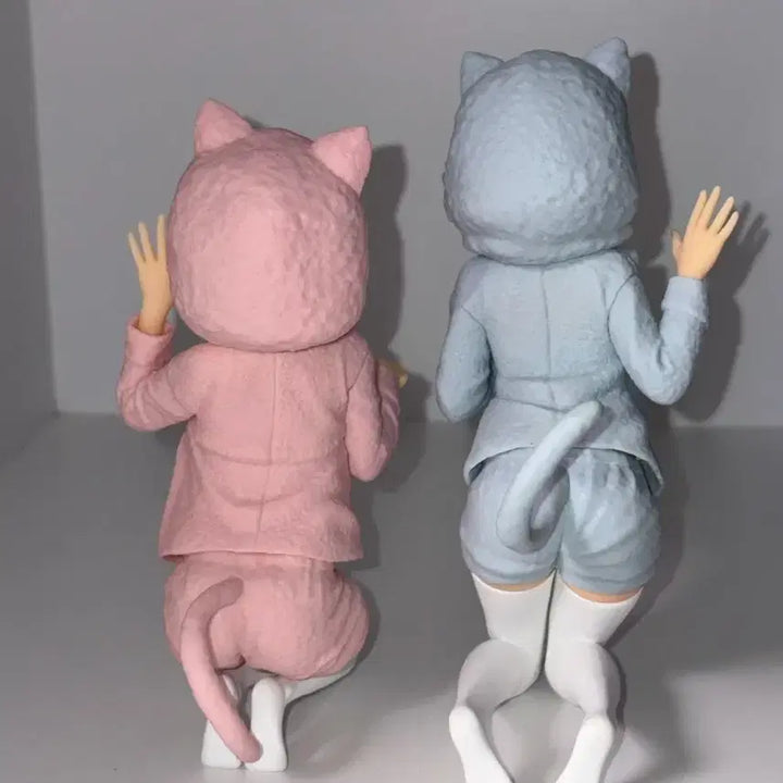 [BUNJANG] Re:Zero Ram Rem Nekomimi Nyan-ko Mode Relax Time Figure / 리제로 렘람 네코미미 냥코모드 피규어 미소녀 아라모드 릴렉스타임