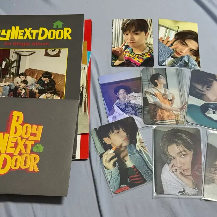 [BUNJANG] BOYNEXTDOOR BND WHO POB + Album Bundle Set / 보이넥스트도어 BND WHO 알라딘 미공포+앨범 일괄