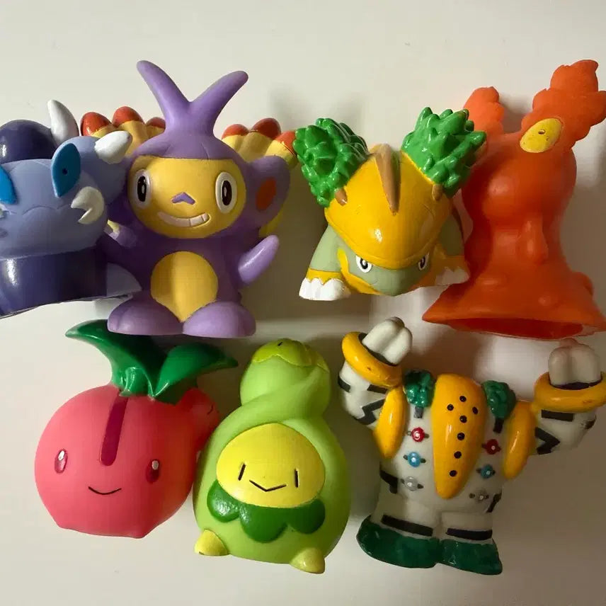 [BUNJANG] Vintage Pokemon Finger Figurines Bundle Set / 고전 포켓몬 손가락 피규어 일괄