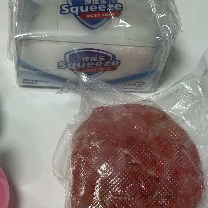 [BUNJANG] Crunchy Squishy &amp; Rose Salt Squishy Bundle Set / 크런치말랑이,로즈솔트 슬랑이 일괄