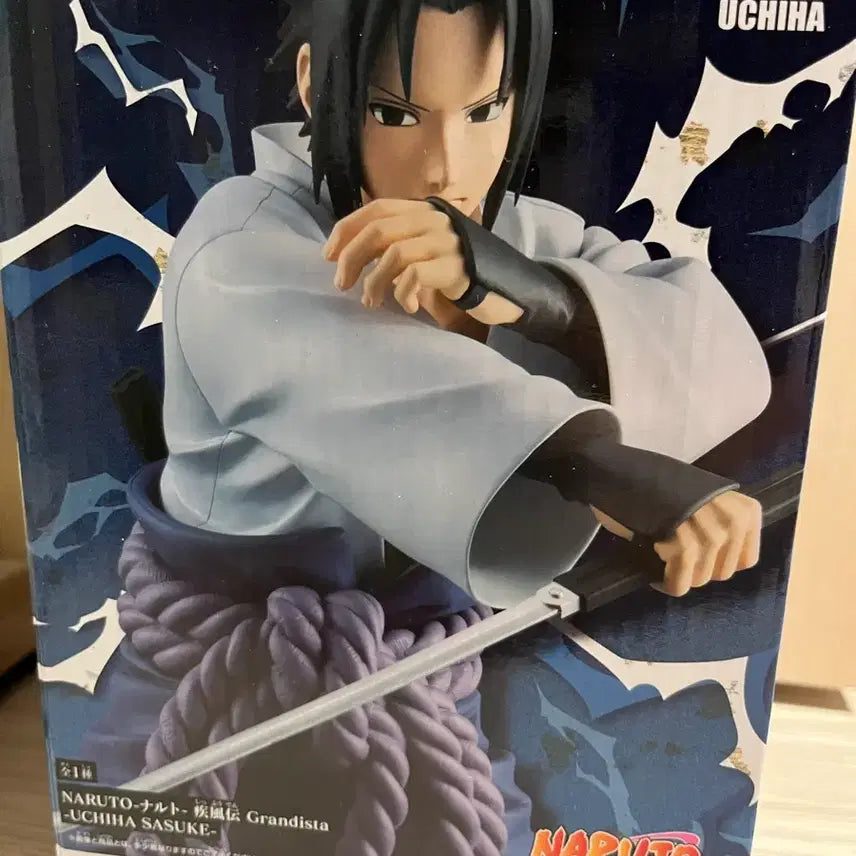 [BUNJANG] Naruto Uchiha Sasuke Grandista Figure (Unsealed) / (개봉)우치하사스케 피규어