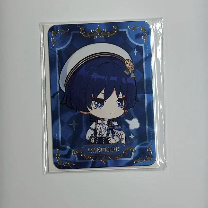 [BUNJANG] Genshin Impact Wanderer Official POB Photocard Set / 원신 방랑자 공식 특전 포카 2장