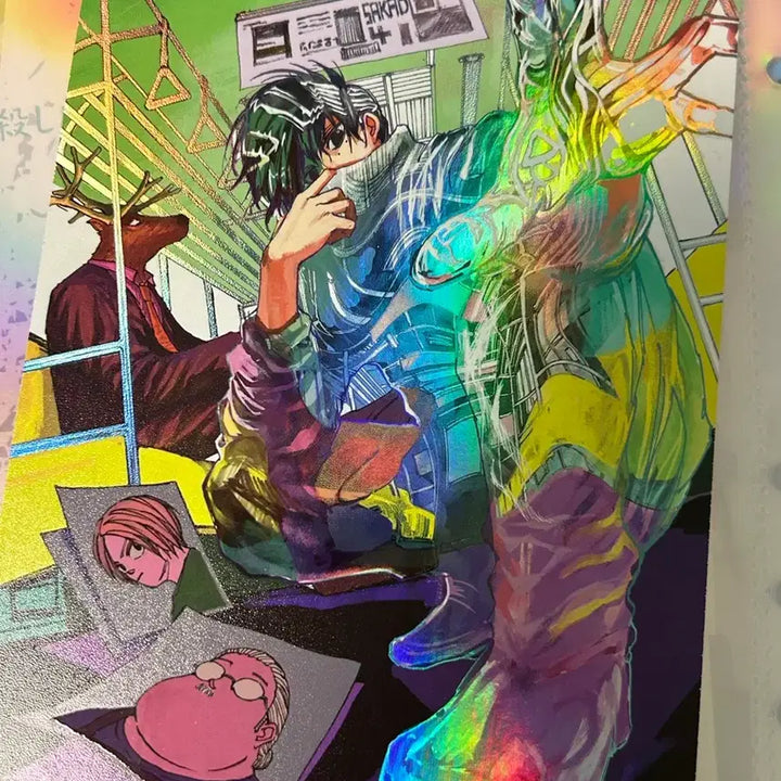 [BUNJANG] Sakamoto Days Natsuki Seba Hologram Postcard / 사카모토 데이즈 원화 세바 나츠키 홀로그램 엽서 사카데이 카드