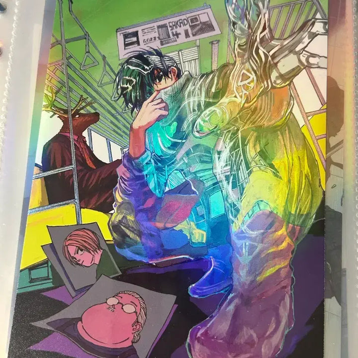 [BUNJANG] Sakamoto Days Natsuki Seba Hologram Postcard / 사카모토 데이즈 원화 세바 나츠키 홀로그램 엽서 사카데이 카드