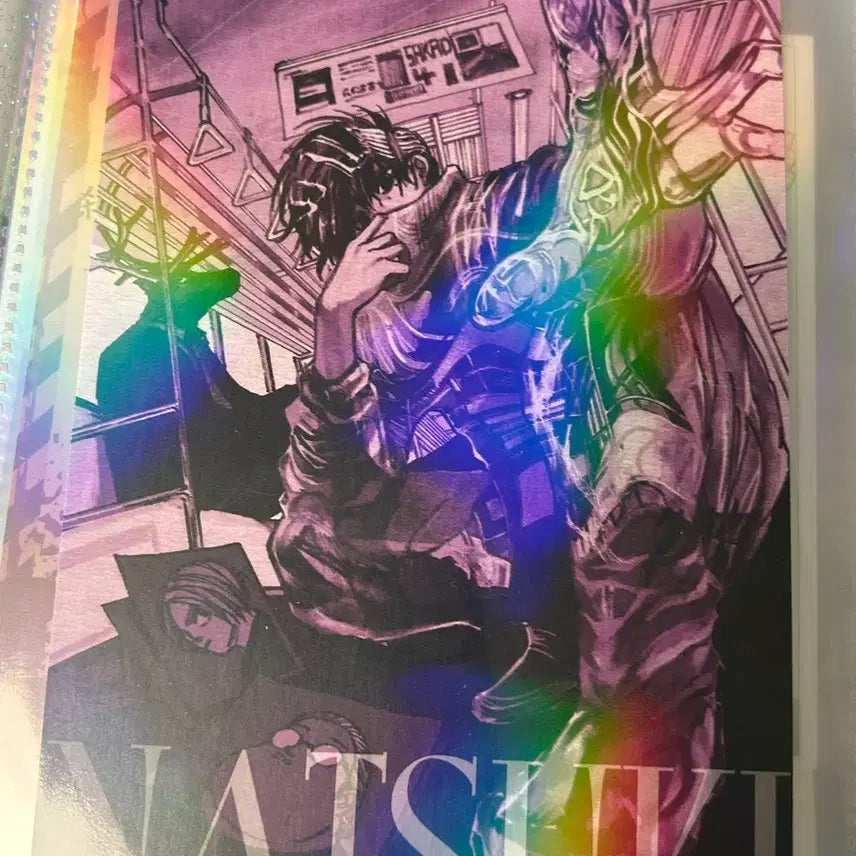 [BUNJANG] Sakamoto Days Natsuki Seba Hologram Postcard / 사카모토 데이즈 원화 세바 나츠키 홀로그램 엽서 사카데이 카드