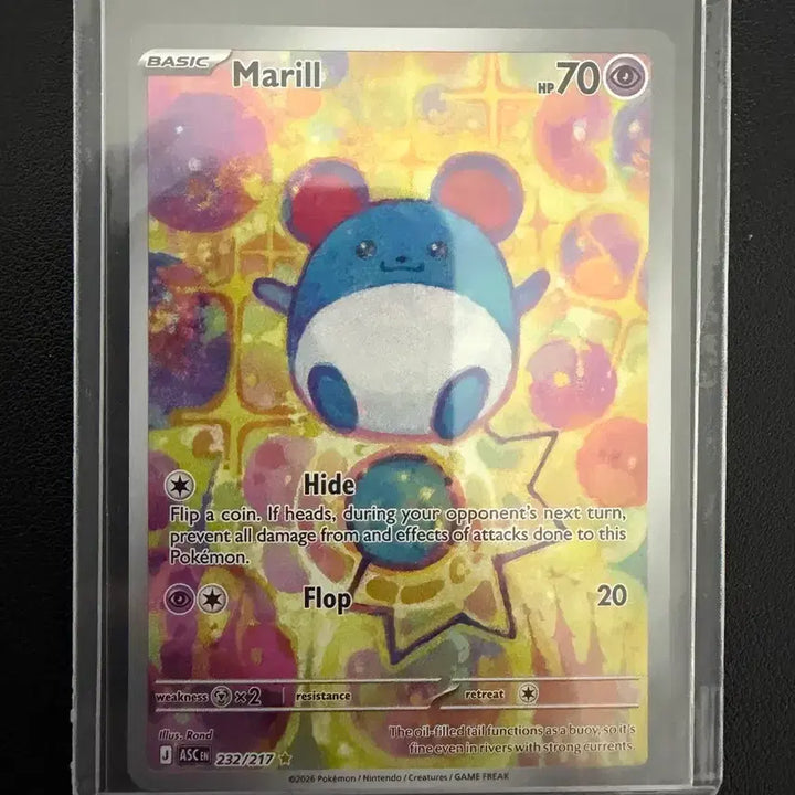 [BUNJANG] Pokemon Marill IR English Version / 포켓몬카드 마릴 ir 영판