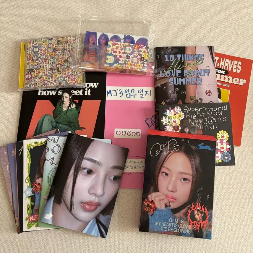 [BUNJANG] NewJeans Minji Set + Sealed CD / 뉴진스 민지  세트 + 미개봉cd