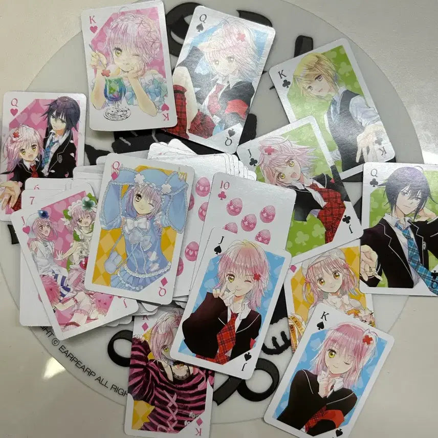 [BUNJANG] Character Transform Card Set Nakayoshi Magazine Appendix / 캐릭캐릭체인지 트럼프 부록 나카요시 26년 2월호 잡지 카드 캐캐체 아무 토마 루이