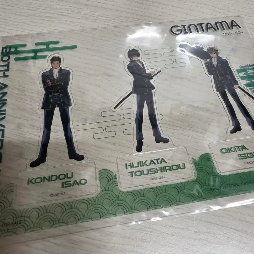 [BUNJANG] Gintama Popup Limited Edition Shinsengumi PP Stand / 은혼 팝업 특전 진선조 PP 스탠드