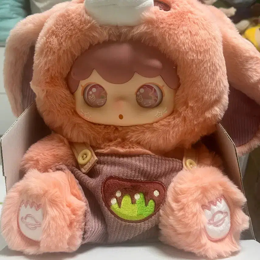 [BUNJANG] Kimi Papa 400% Pink Fur Figure / 키미파파 400%