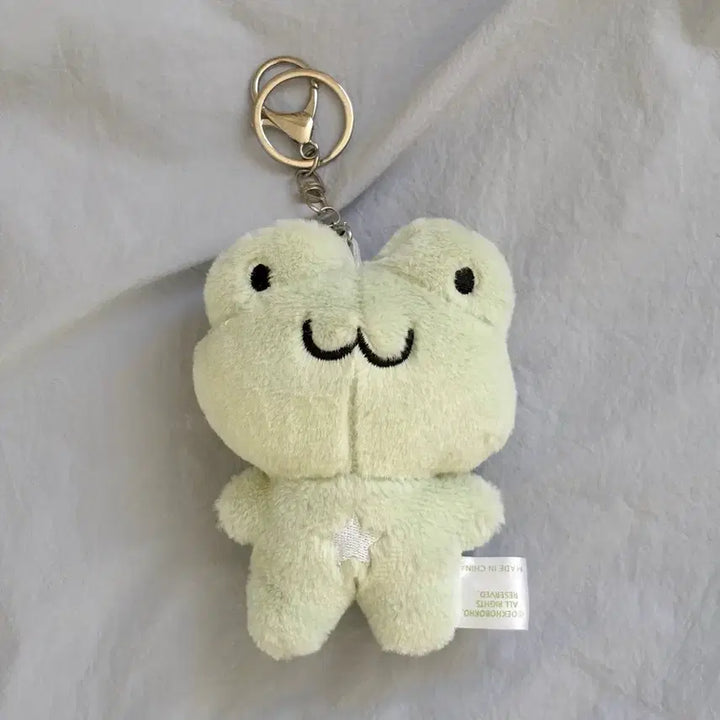 [BUNJANG] DECOVOCO Frog Plush Keychain / 데코보코 개구리 인형 키링