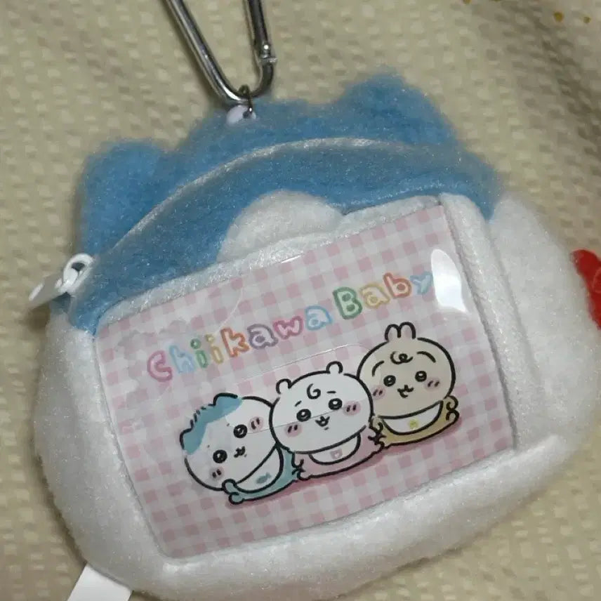 [BUNJANG] Chiikawa Hachware Reusable Pass Holder Coin Pouch / 치이카와 하치와레 릴패스 치이카와 동전지갑 치이카와 파우치