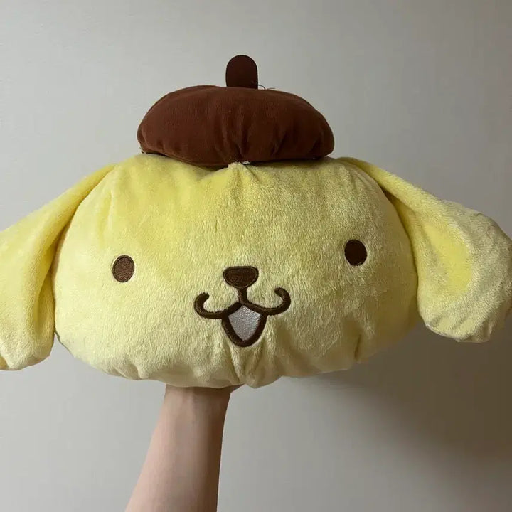 [BUNJANG] Sanrio Pompompurin Large Plush Doll (Approx. 45cm) / 폼폼푸린 라잉 중대형 인형