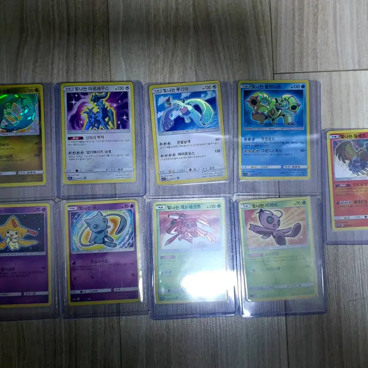 [BUNJANG] Pokemon Shining Series Complete Set with Promo Cards / 포켓몬 빛나는 시리즈 전종 프로모카드 포함 전종