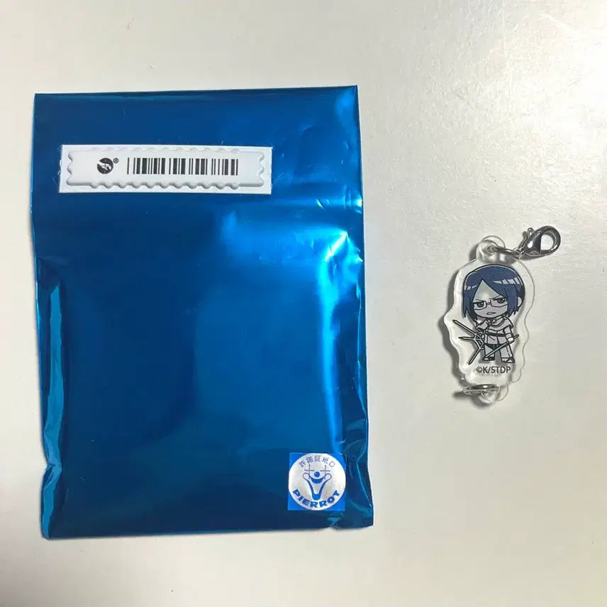 [BUNJANG] Bleach Uryu Ishida Monocolor Acrylic Mini Connecting Charm Keychain / 블리치 이시다 우류 모노컬러 아크릴 미니 연결 챰 키링