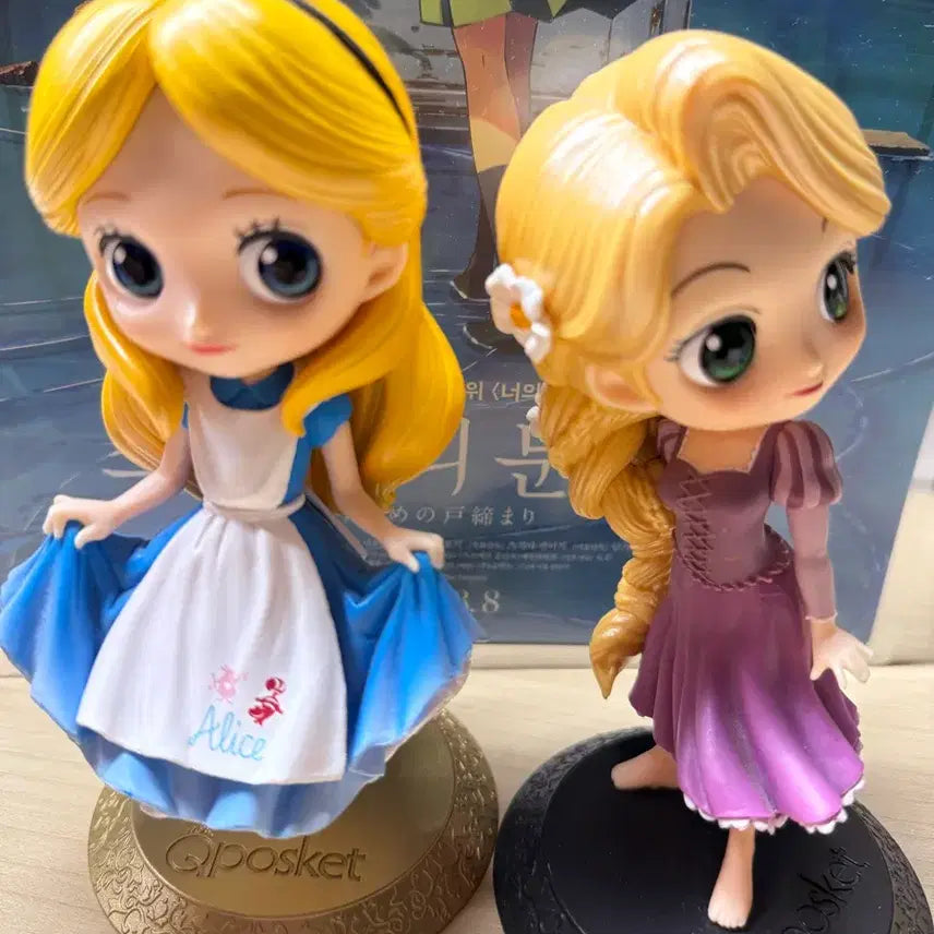 [BUNJANG] Disney Princess Rapunzel Alice Figure / 라푼젤 엘리스 피규어 (이번주까지만 판매)