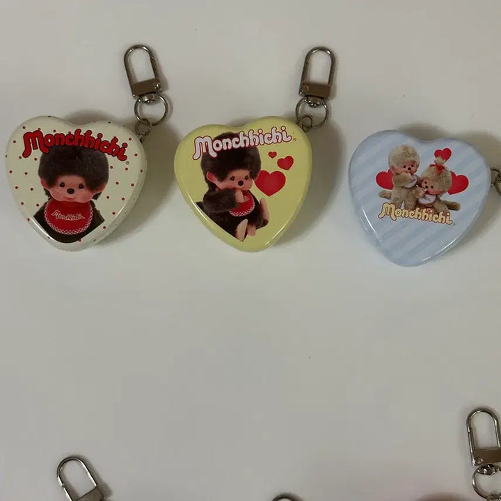 [BUNJANG] Monchhichi Dubai Heart Choco Tin Series 2 Tin Case / 몬치치 두바이 하트초코틴 2탄 틴케이스