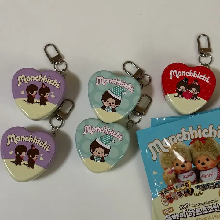 [BUNJANG] Monchhichi Dubai Heart Choco Tin Series 2 Tin Case / 몬치치 두바이 하트초코틴 2탄 틴케이스