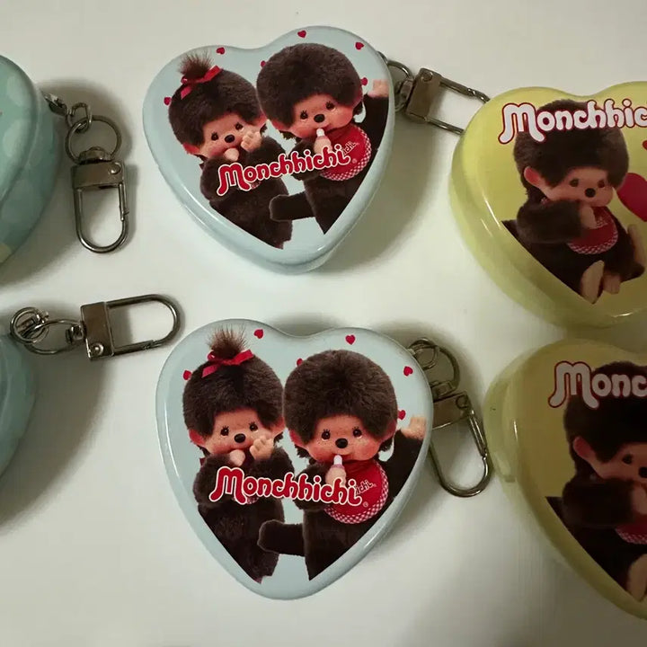 [BUNJANG] Monchhichi Dubai Heart Choco Tin Series 2 Tin Case / 몬치치 두바이 하트초코틴 2탄 틴케이스