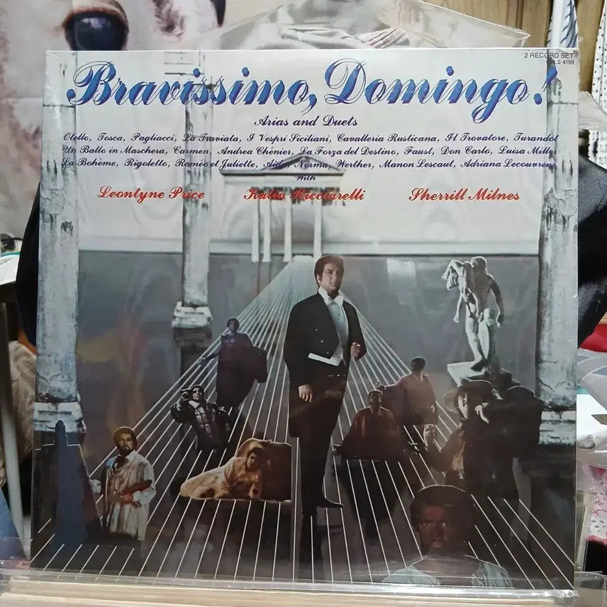 [BUNJANG] Plácido Domingo Bravissimo, Domingo! LP Vinyl Record / 플라시도 도밍고 Bravissimo, Domingo! LP 바이닐
