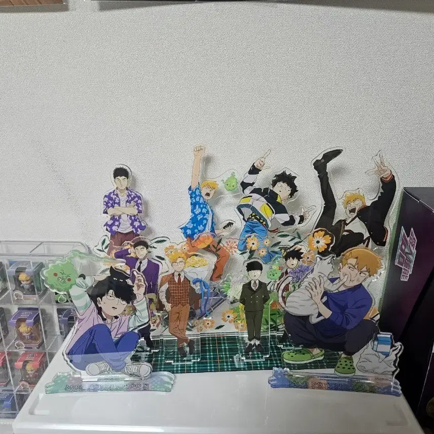 [BUNJANG] Mob Psycho 100 Acrylic Stand Bundle Set / 모브사이코 100 아크릴 스탠드 일괄