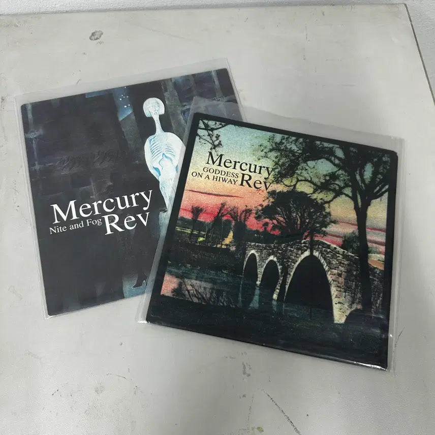 [BUNJANG] Mercury Rev 7-Inch Vinyl Records / 머큐리레브 Mercury Rev 7인치 LP 판매합니다.