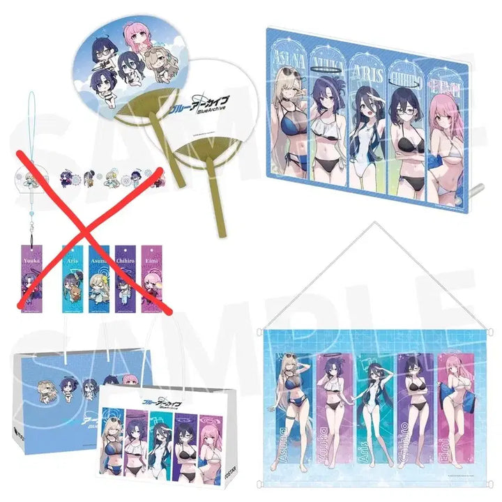 [BUNJANG] Blue Archive Millennium Goods Set (Excluding Furry Components) / 코믹마켓 c108 요스타 부스 블루 아카이브 밀레니엄 굿즈 세트(풍령 제외)