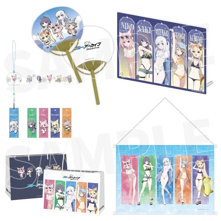 [BUNJANG] Blue Archive SRT Goods Set Comiket C108 Yostar Booth / 코믹마켓 c108 요스타 부스 블루 아카이브 SRT 굿즈 세트