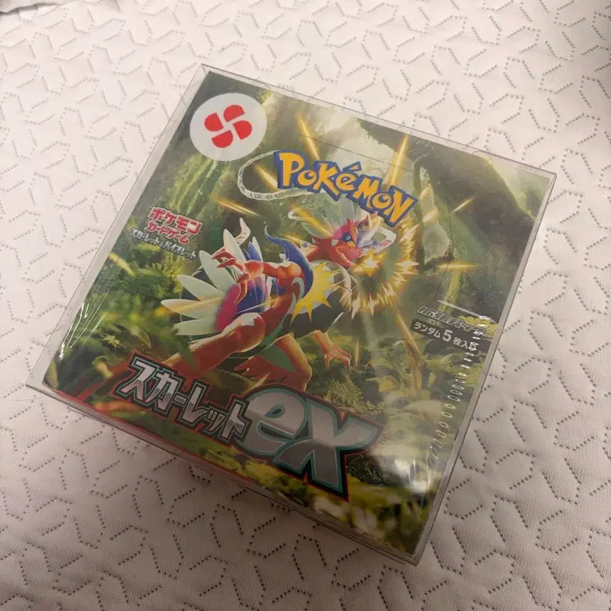 [BUNJANG] Pokemon Scarlet EX Japanese Box / 포켓몬 스칼렛 EX 일판 박스