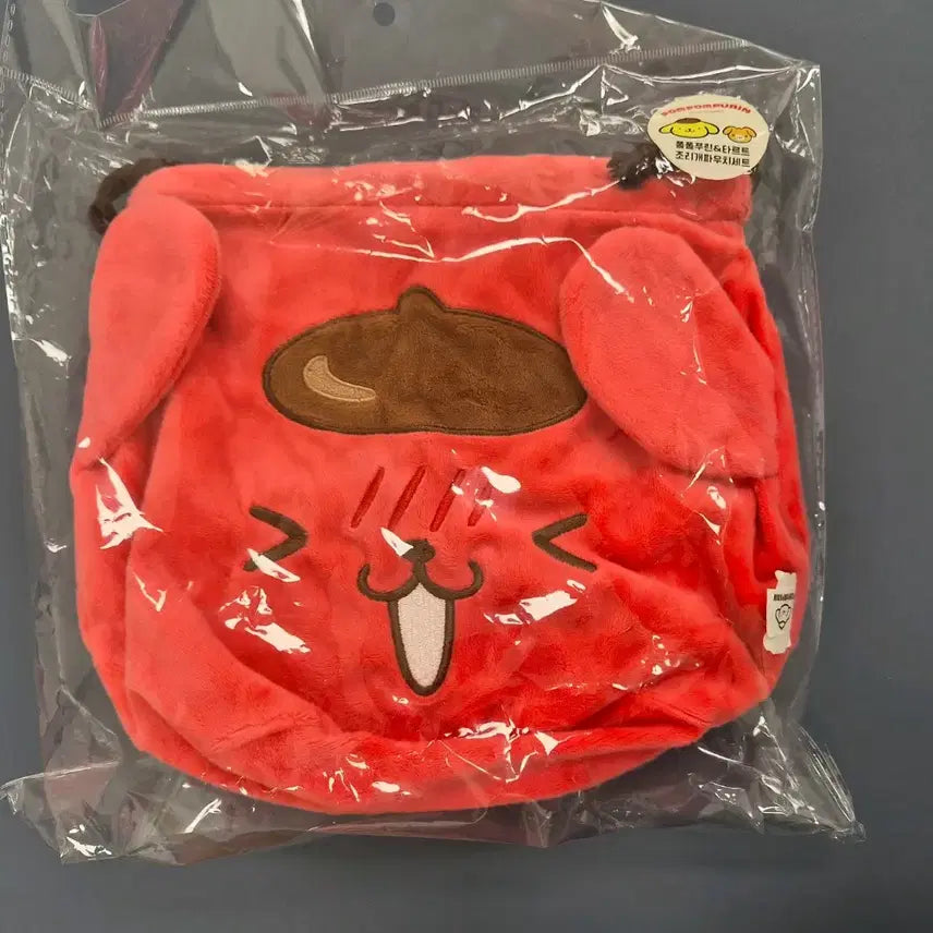 [BUNJANG] Sanrio Pompompurin Waaangmandu Pouch Set / 폼폼푸린 와앙만두 파우치 세트