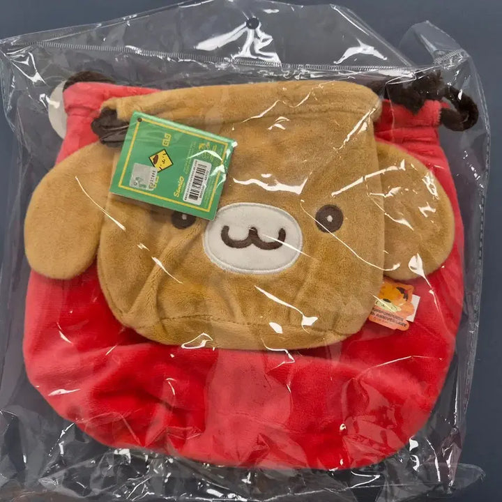 [BUNJANG] Sanrio Pompompurin Waaangmandu Pouch Set / 폼폼푸린 와앙만두 파우치 세트
