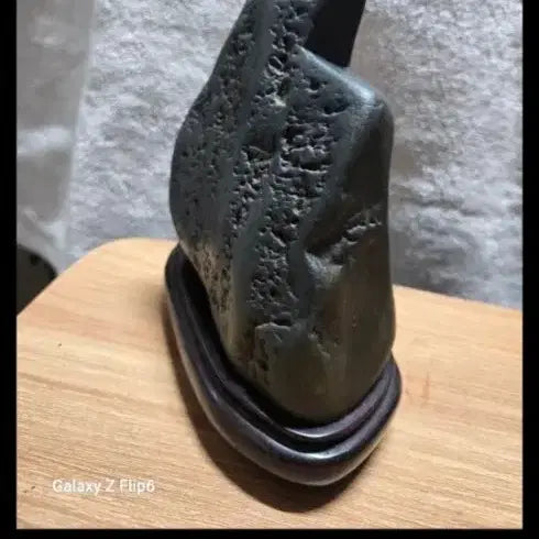 [BUNJANG] Namhangang Natural Stone with Stand / 남한강 자연석받침대 포함