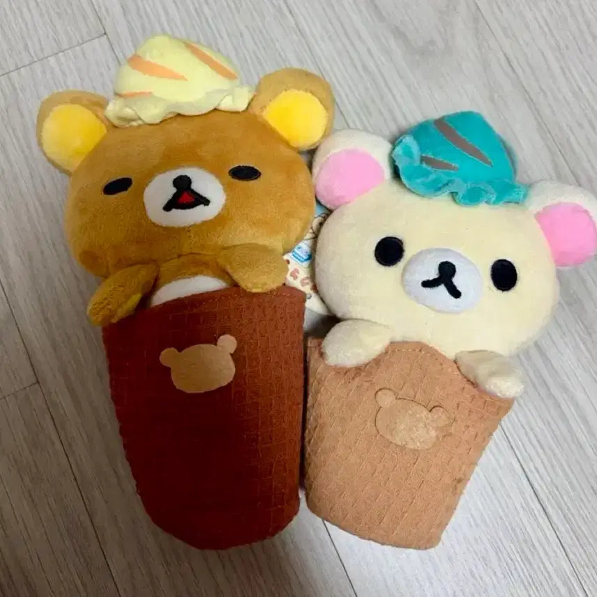 [BUNJANG] Classic Ice Cream Rilakkuma Set / (할인) 고전 아이스크림 리락쿠마 세트