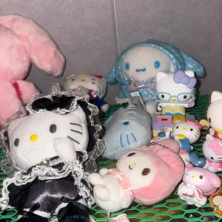 [BUNJANG] Sanrio Characters Kitty, Cinnamoroll, My Melody Bundle Set Dolls / 키티시나모롤마이멜로디 산리오 일괄