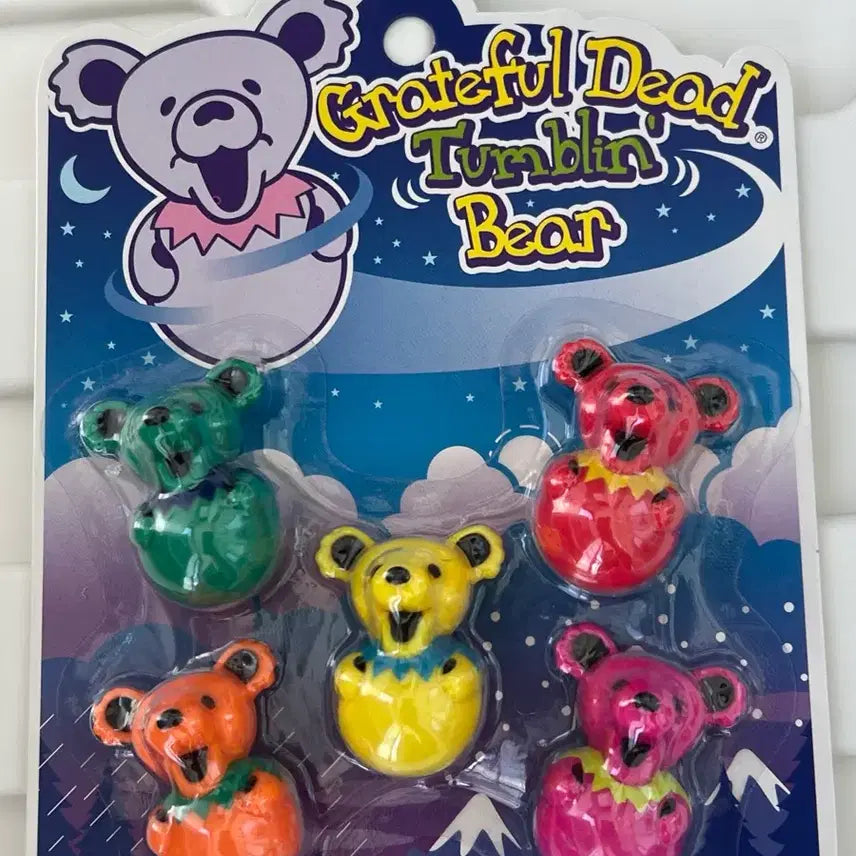 [BUNJANG] Vintage Grateful Dead Dancing Bear Tumbler Figure / 빈티지 그레이트풀 데드 댄싱베어 오뚝이 텀블린 피규어
