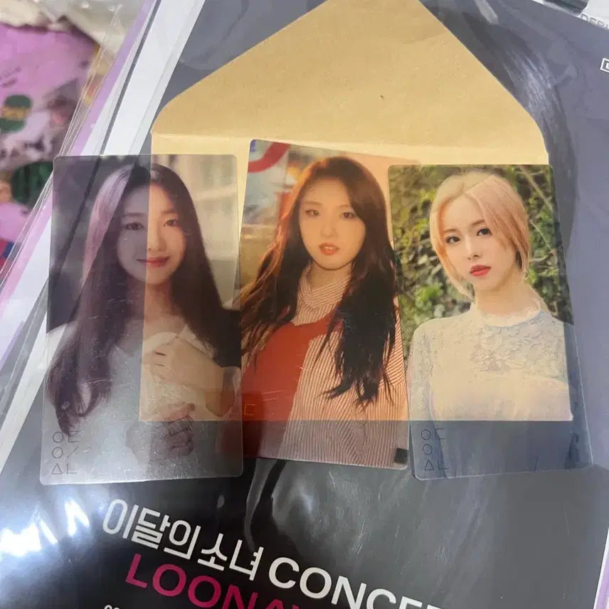 [BUNJANG] LOONA [Chuu, Haseul, Vivi] Video Event Clear Photocard Bundle Set / 이달소 이달의소녀 영상회 투명포카 이브 하수영 조하슬 비비 일괄