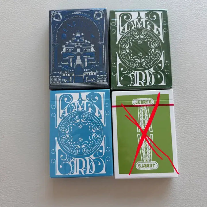 [BUNJANG] Jerry N. Get, Dan &amp; Dave Limited Edition Magic Card Set (Sealed) / 유명마술카드 제리너겟,덴앤데이브 등 팝니다!!(미개봉)