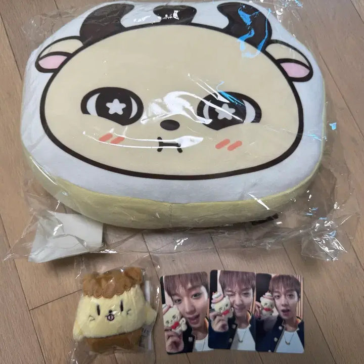 [BUNJANG] Park Jihoon Bundle Set Cushion Doll &amp; Photocard / 박지훈 굿즈 일괄 판매