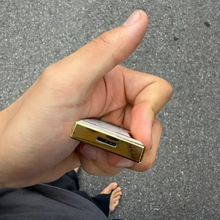 [BUNJANG] S.T. Dupont Slim 7 Turbo Lighter - White / 듀퐁라이터 슬리미 신형 터보 화이트 색상
