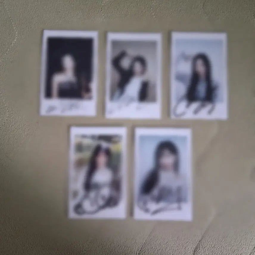 [BUNJANG] R E S E N N E Signed Polaroid / 리센느 싸인 폴라 폴라로이드 판매합니다.