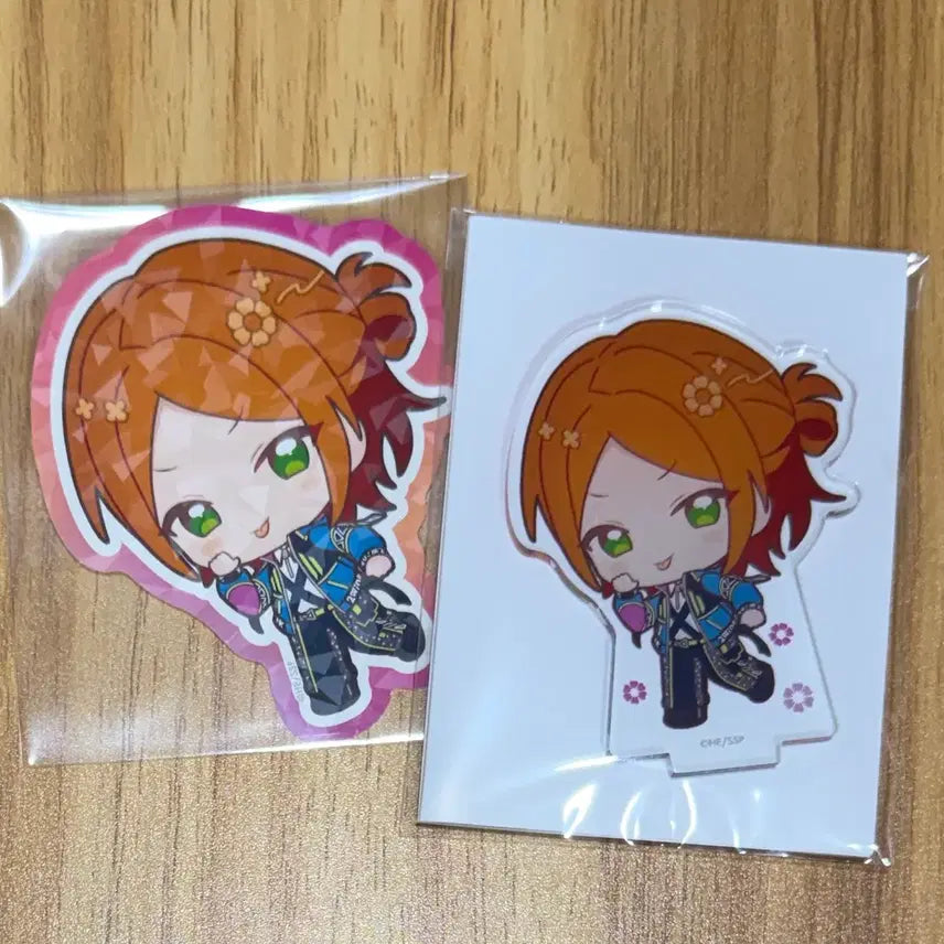 [BUNJANG] Ensemble Stars Yuuta Starry Symphony Super Bloom Anime Cafe Acrylic Sticker / 앙스타 유우타 스타포니 슈퍼블룸 애니카페 아크릴 스티커