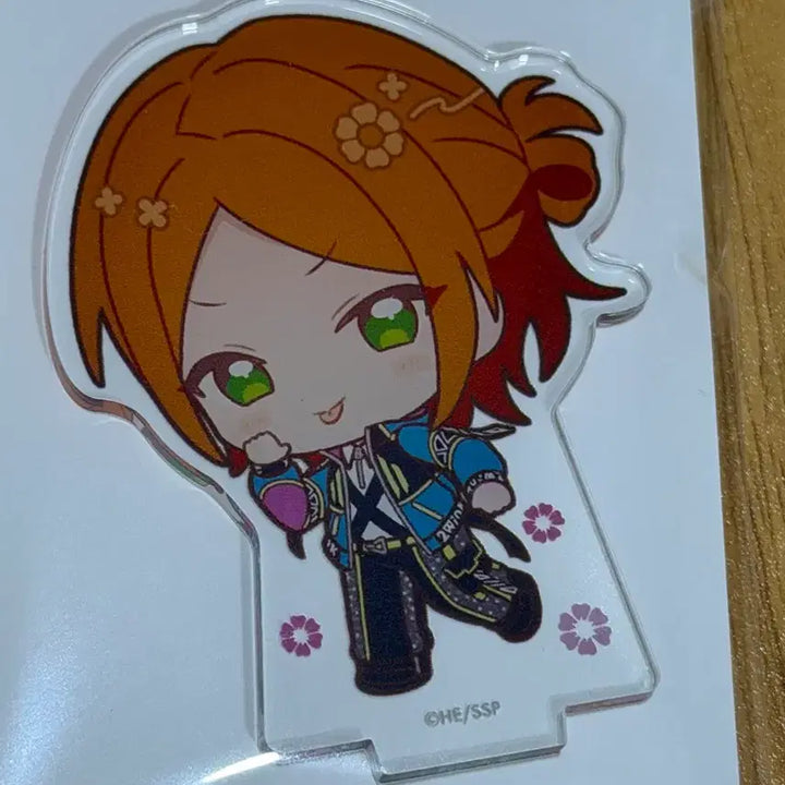 [BUNJANG] Ensemble Stars Yuuta Starry Symphony Super Bloom Anime Cafe Acrylic Sticker / 앙스타 유우타 스타포니 슈퍼블룸 애니카페 아크릴 스티커