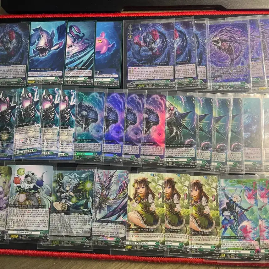 [BUNJANG] Cardfight!! Vanguard D Regulus, Sky Ruler Card Bundle / 카드파이트 뱅가드D 레글레너스,스카이룰러 카드 일괄로 팝니다