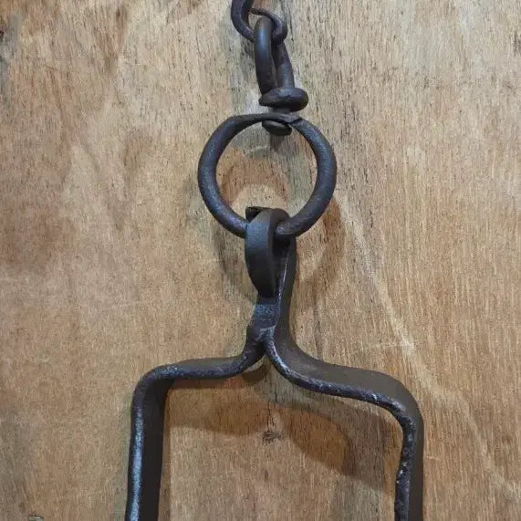 [BUNJANG] Vintage Cast Iron Kitchen Lantern / 옛날 부엌 무쇠 유등